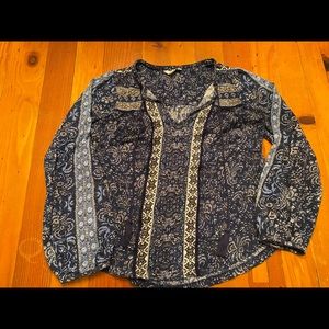 🦄 SALE~ Lucky Brand Peasant Top 🦄